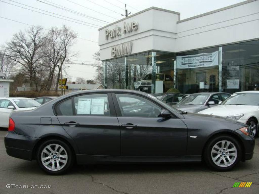 2006 3 Series 325xi Sedan - Sparkling Graphite Metallic / Black photo #1