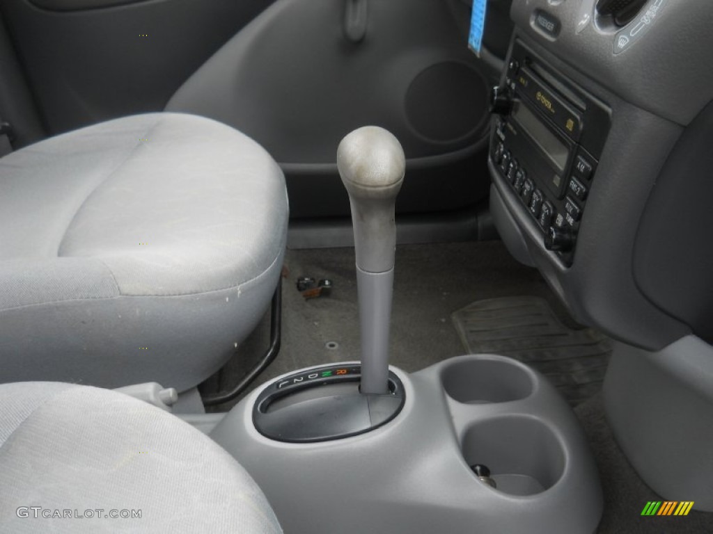 2003 ECHO Sedan - Silver Streak Mica / Shadow Gray photo #9
