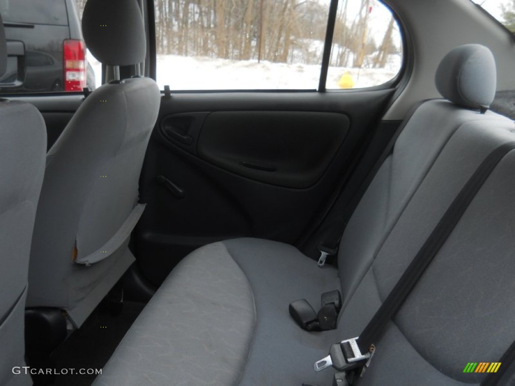 2003 ECHO Sedan - Silver Streak Mica / Shadow Gray photo #17