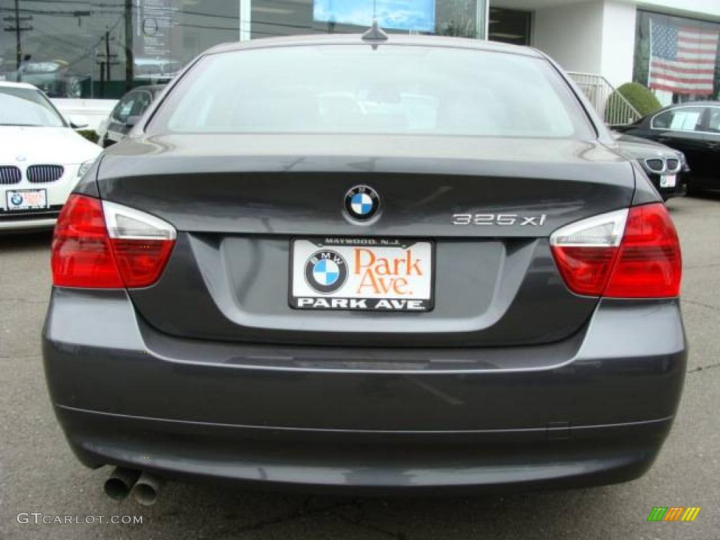 2006 3 Series 325xi Sedan - Sparkling Graphite Metallic / Black photo #7