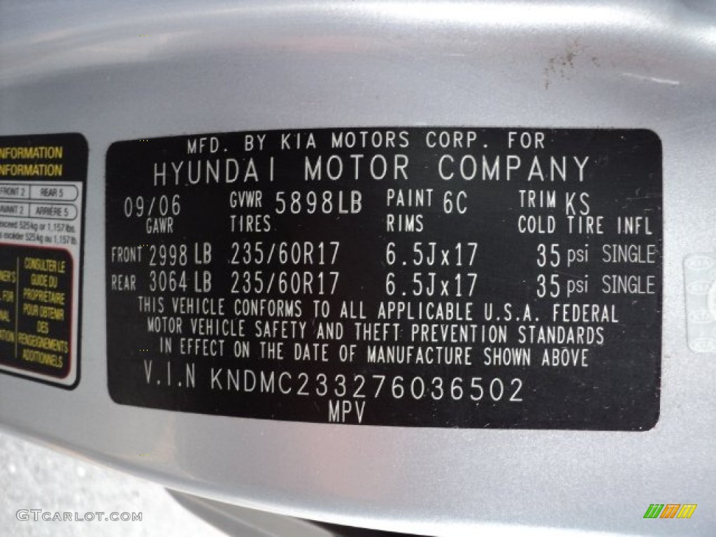 2007 Hyundai Entourage Limited 6C Photo #61049572