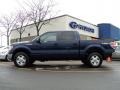 2011 Dark Blue Pearl Metallic Ford F150 XLT SuperCrew 4x4  photo #6