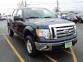 2011 Dark Blue Pearl Metallic Ford F150 XLT SuperCrew 4x4  photo #9