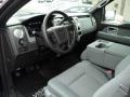 Steel Gray Interior Photo for 2011 Ford F150 #61049917