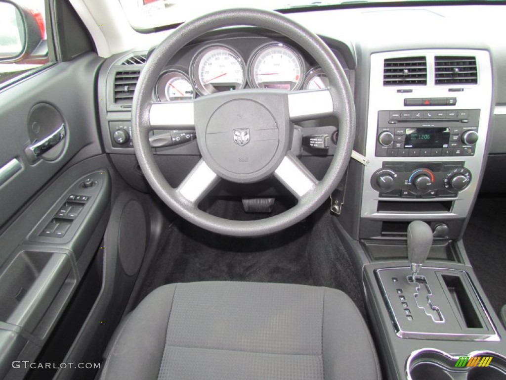 2010 Dodge Charger SXT Dark Slate Gray Dashboard Photo #61050874
