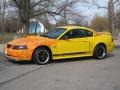 2004 Screaming Yellow Ford Mustang Mach 1 Coupe  photo #3