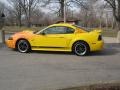 2004 Screaming Yellow Ford Mustang Mach 1 Coupe  photo #4