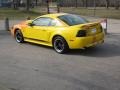 2004 Screaming Yellow Ford Mustang Mach 1 Coupe  photo #6