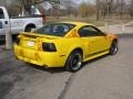 Screaming Yellow - Mustang Mach 1 Coupe Photo No. 8