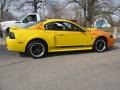 2004 Screaming Yellow Ford Mustang Mach 1 Coupe  photo #12