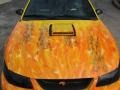 Screaming Yellow - Mustang Mach 1 Coupe Photo No. 16