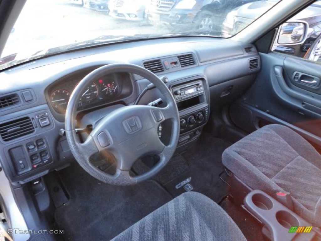 1999 CR-V EX 4WD - Sebring Silver Metallic / Charcoal photo #6