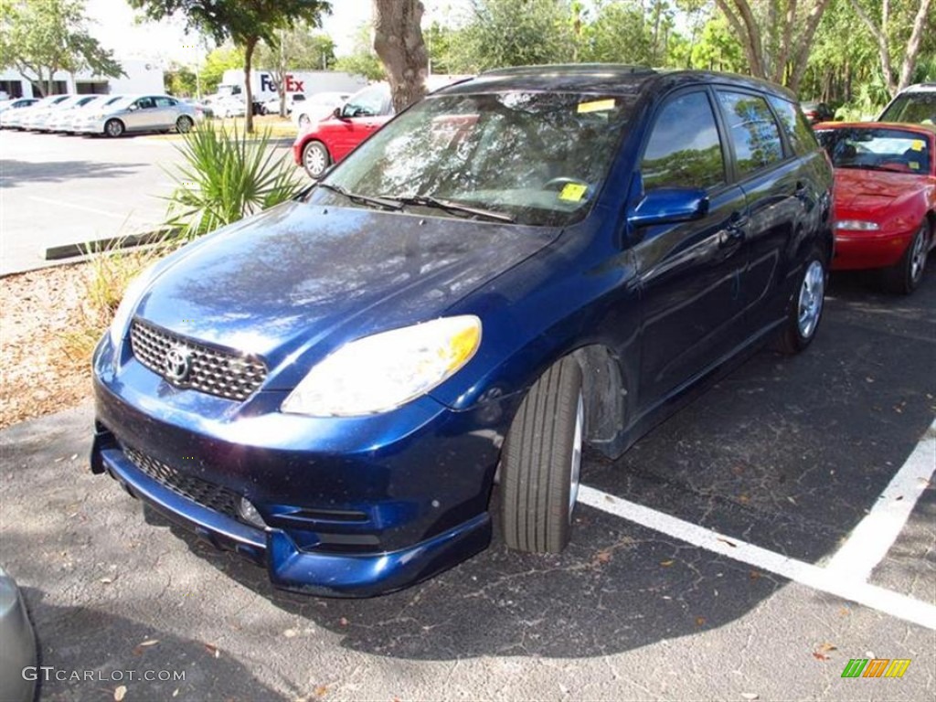 2003 Matrix  - Indigo Ink Blue Metallic / Dark Gray photo #4