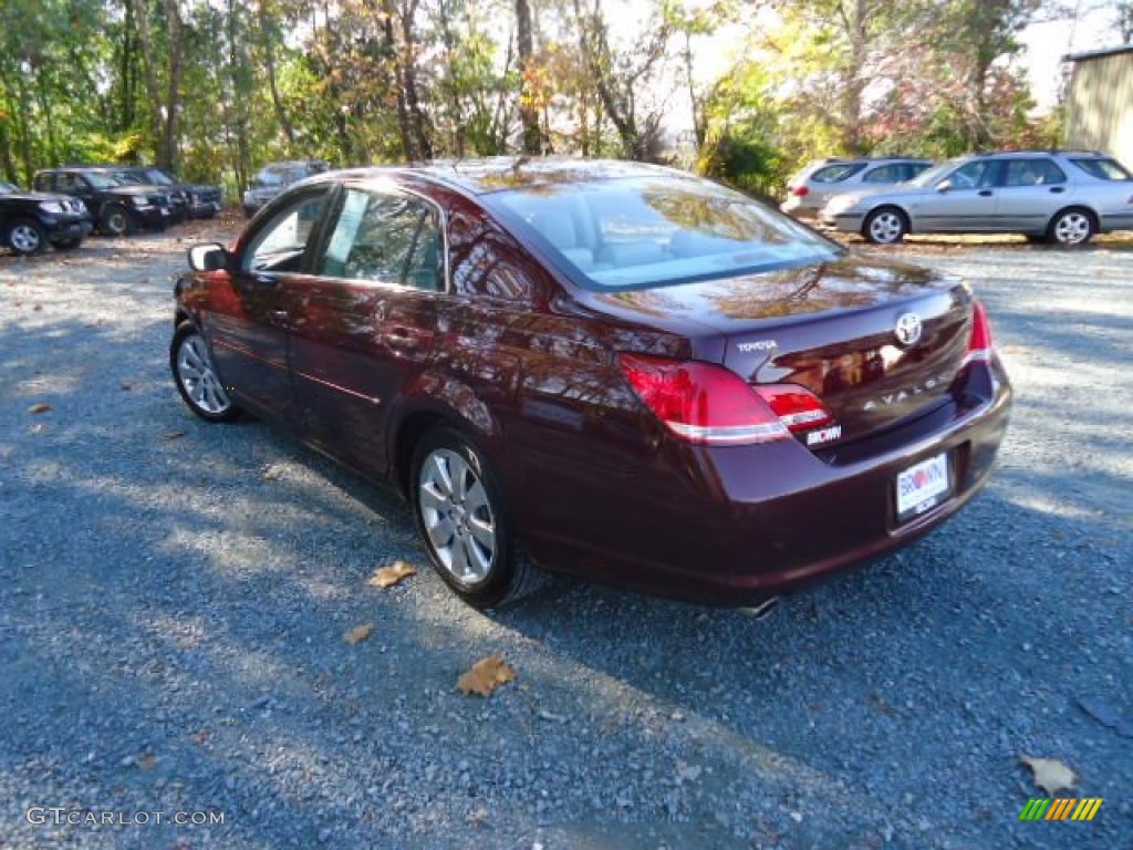 2007 Avalon XLS - Cassis Red Pearl / Ivory photo #5