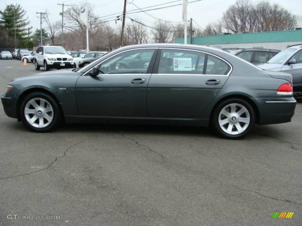 2006 7 Series 750Li Sedan - Titanium Grey Metallic / Basalt Grey/Flannel Grey photo #5