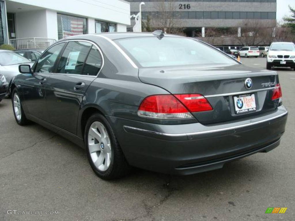 2006 7 Series 750Li Sedan - Titanium Grey Metallic / Basalt Grey/Flannel Grey photo #6