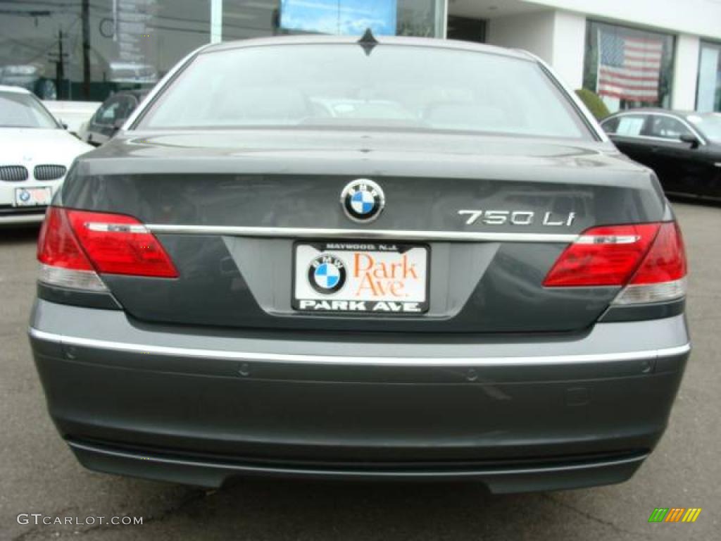 2006 7 Series 750Li Sedan - Titanium Grey Metallic / Basalt Grey/Flannel Grey photo #7