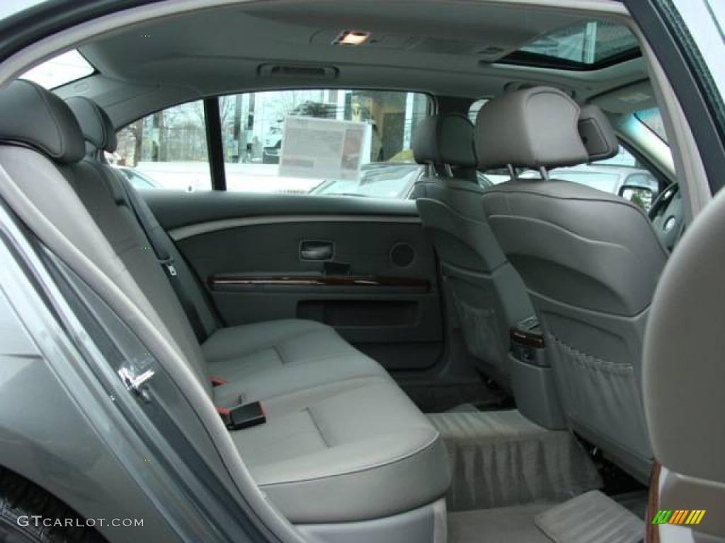 2006 7 Series 750Li Sedan - Titanium Grey Metallic / Basalt Grey/Flannel Grey photo #20