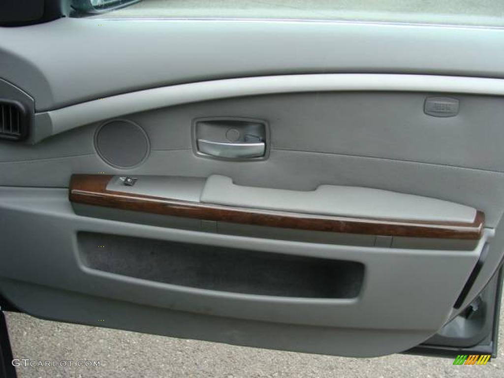 2006 7 Series 750Li Sedan - Titanium Grey Metallic / Basalt Grey/Flannel Grey photo #21