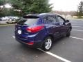 2010 Iris Blue Hyundai Tucson Limited AWD  photo #7