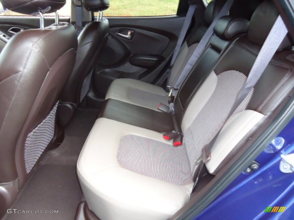 Taupe Interior 2010 Hyundai Tucson Limited AWD Photo #61053805