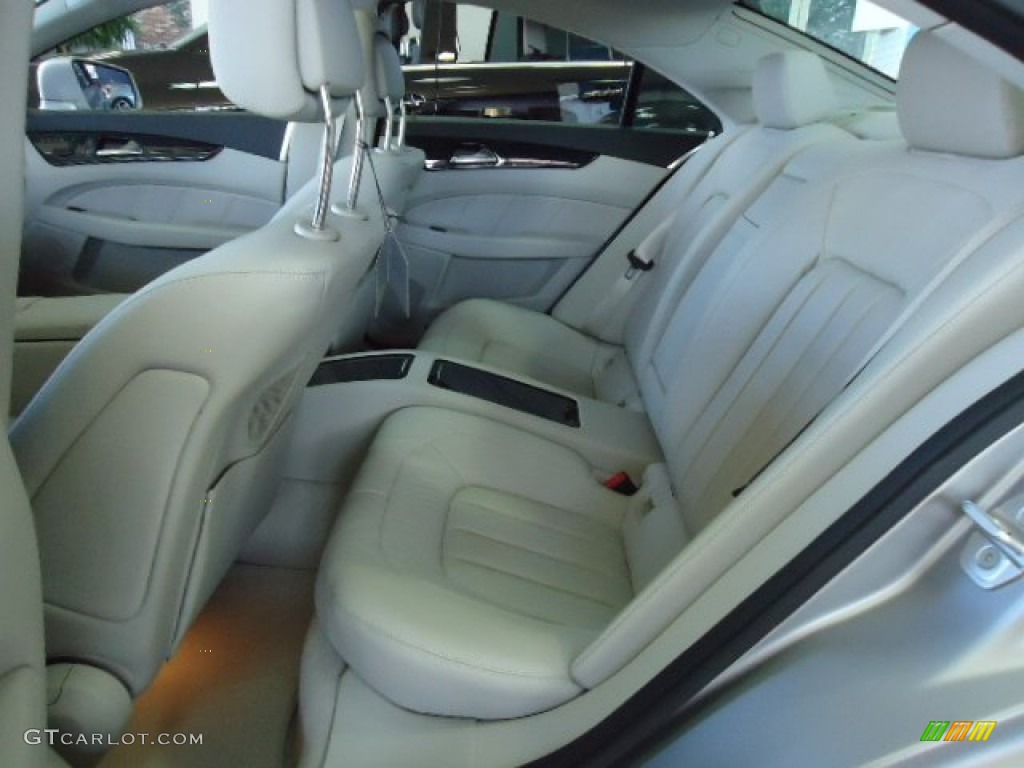Ash/Black Interior 2012 Mercedes-Benz CLS 550 4Matic Coupe Photo #61057231