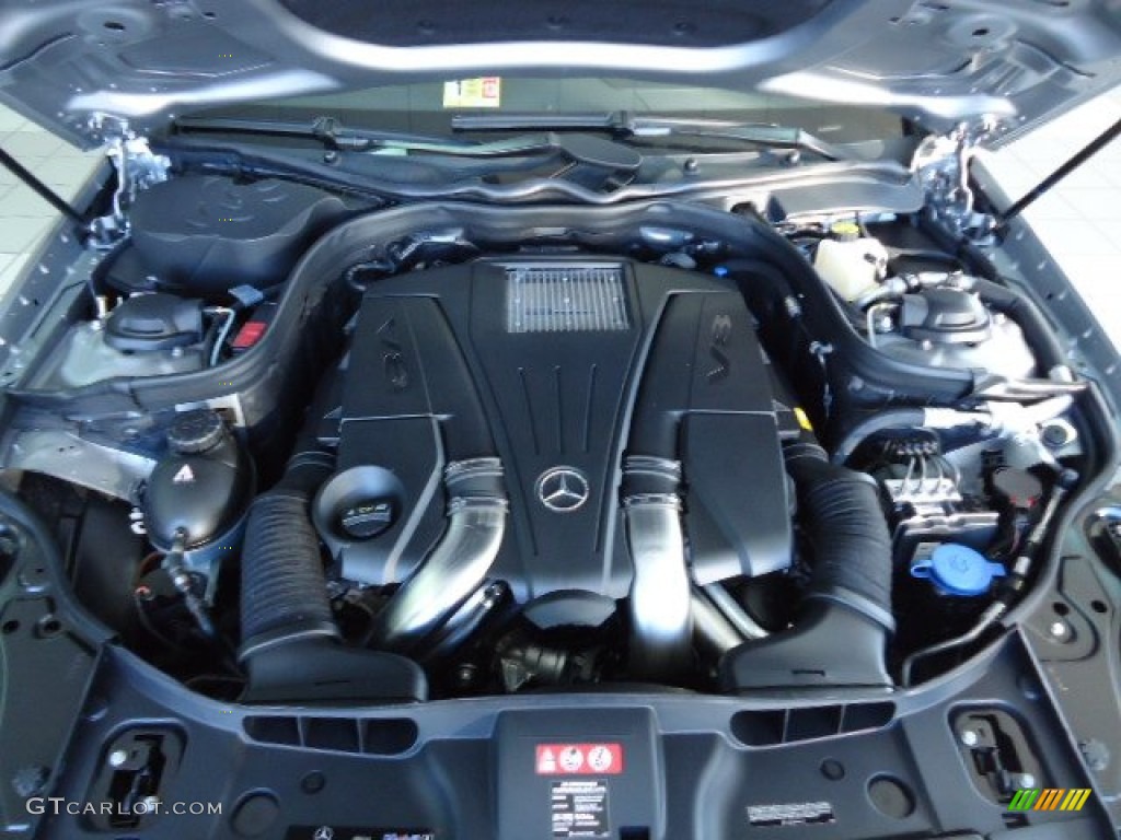 2012 Mercedes-Benz CLS 550 4Matic Coupe 4.6 Liter Twin-Turbocharged DI DOHC 32-Valve VVT V8 Engine Photo #61057417