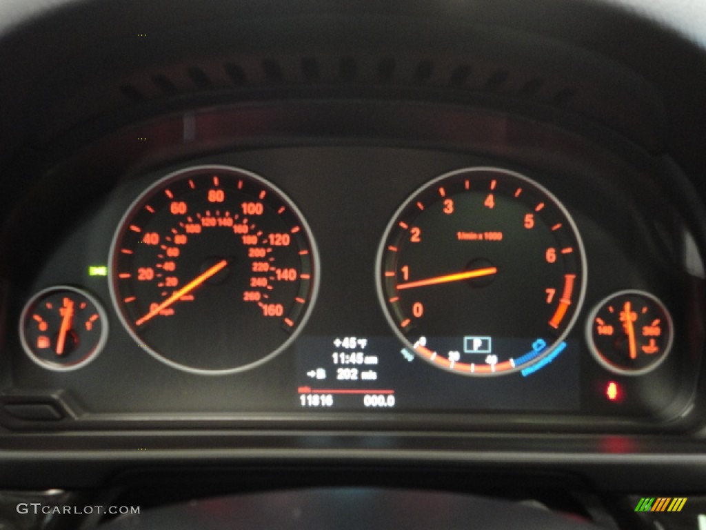 2011 BMW 5 Series 550i xDrive Sedan Gauges Photo #61057591