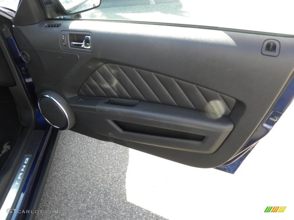 2010 Mustang V6 Premium Coupe - Kona Blue Metallic / Charcoal Black photo #8