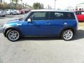 2008 Lightning Blue Metallic Mini Cooper S Clubman  photo #2