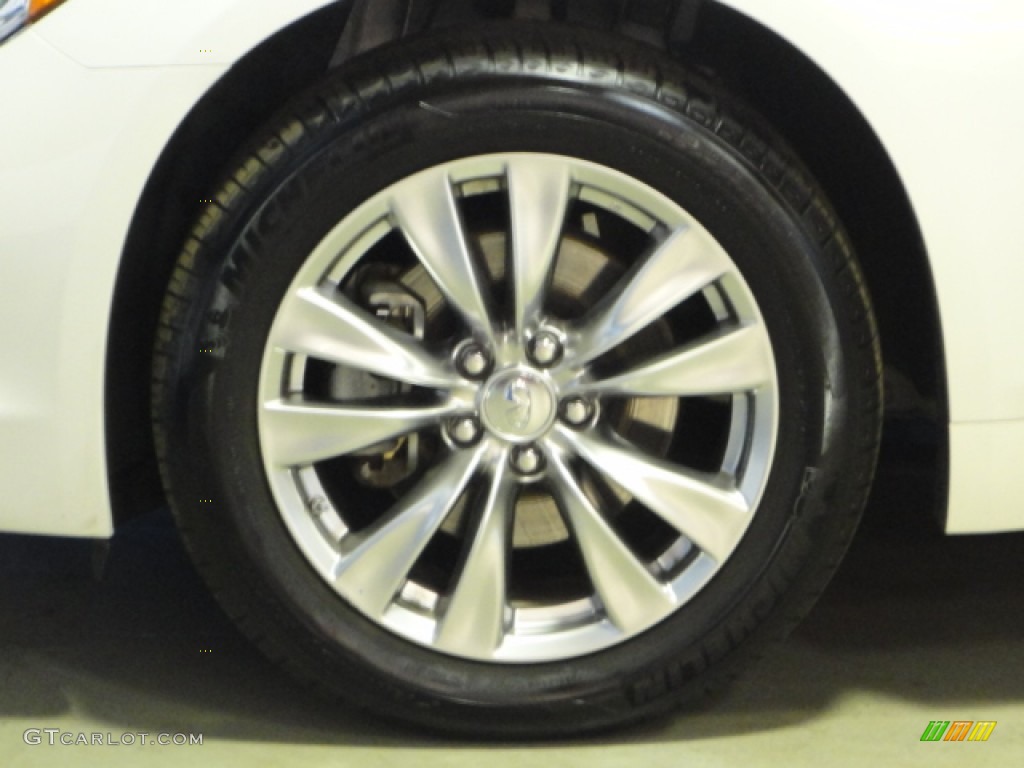 2011 M 37x AWD Sedan - Moonlight White / Wheat photo #30