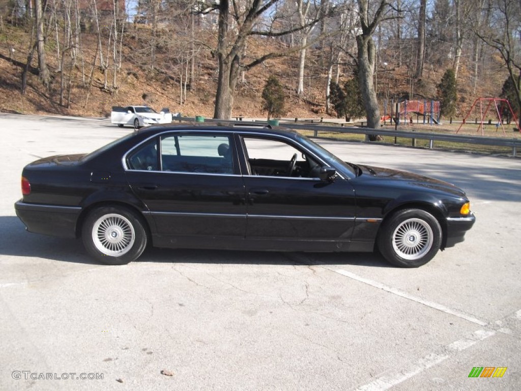 Black II 1998 BMW 7 Series 740iL Sedan Exterior Photo #61059235