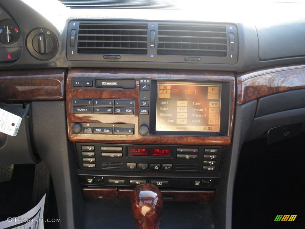 1998 BMW 7 Series 740iL Sedan Controls Photo #61059400