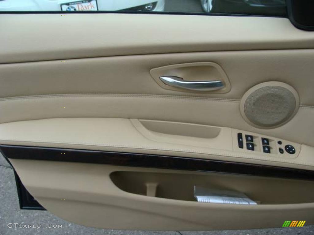 2007 3 Series 328xi Sedan - Monaco Blue Metallic / Beige photo #9
