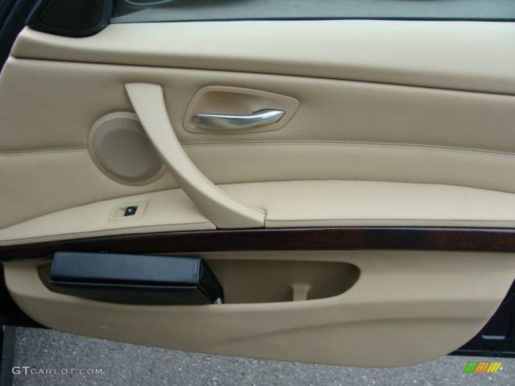 2007 3 Series 328xi Sedan - Monaco Blue Metallic / Beige photo #21