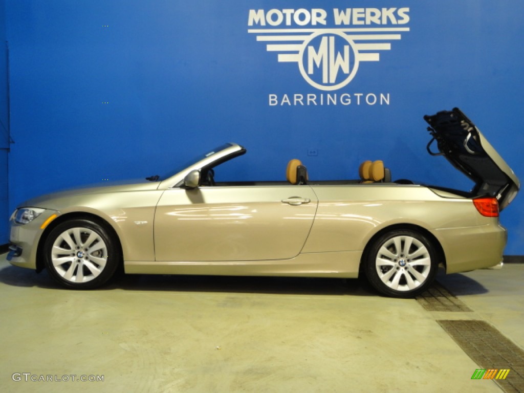 2011 3 Series 328i Convertible - Platinum Bronze Metallic / Saddle Brown Dakota Leather photo #9