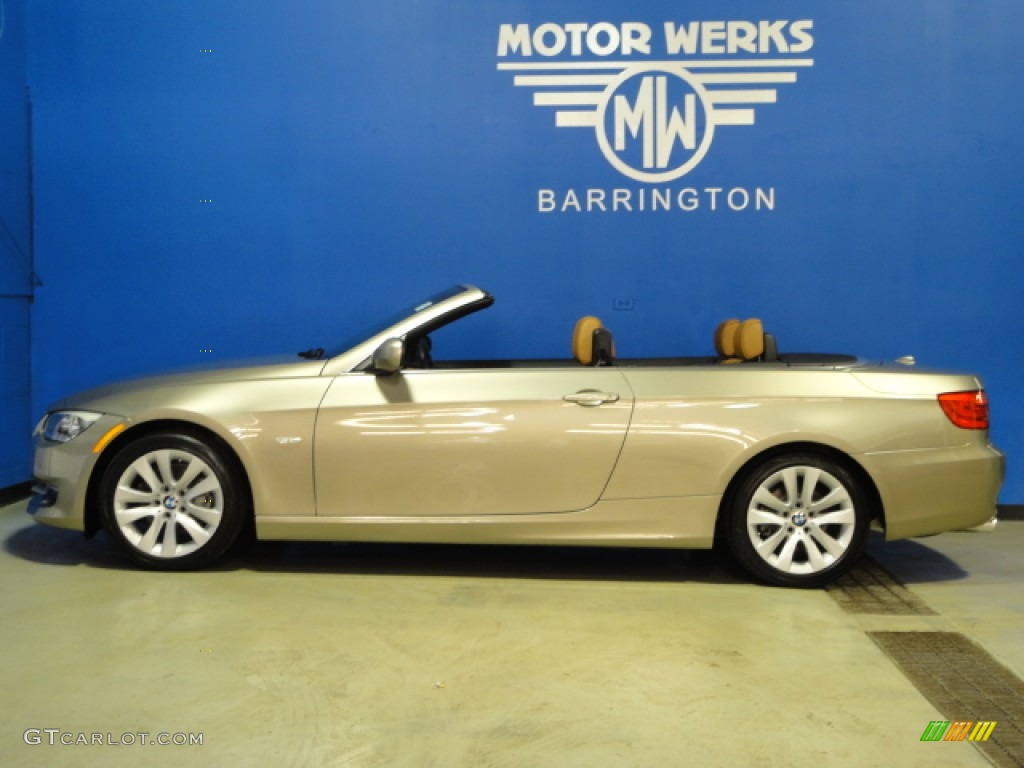 2011 3 Series 328i Convertible - Platinum Bronze Metallic / Saddle Brown Dakota Leather photo #10