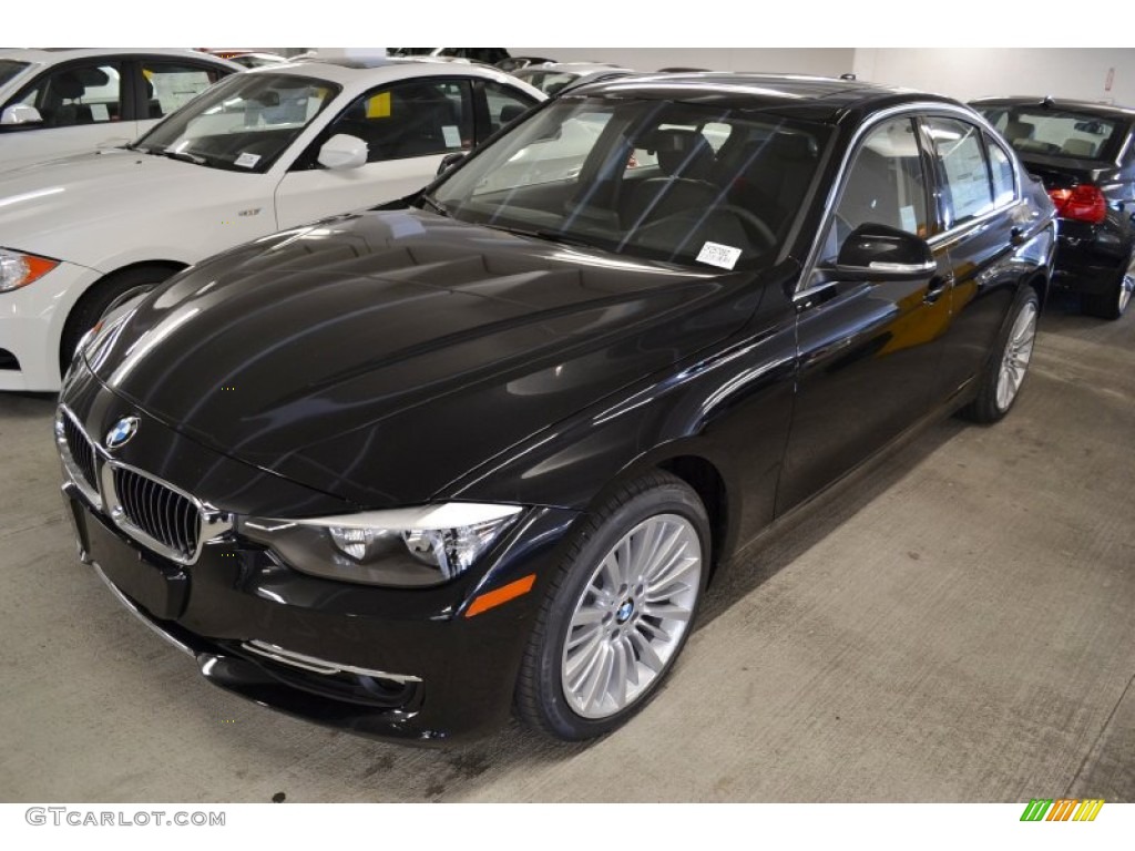 Black Sapphire Metallic 2012 BMW 3 Series 328i Sedan Exterior Photo #61061524