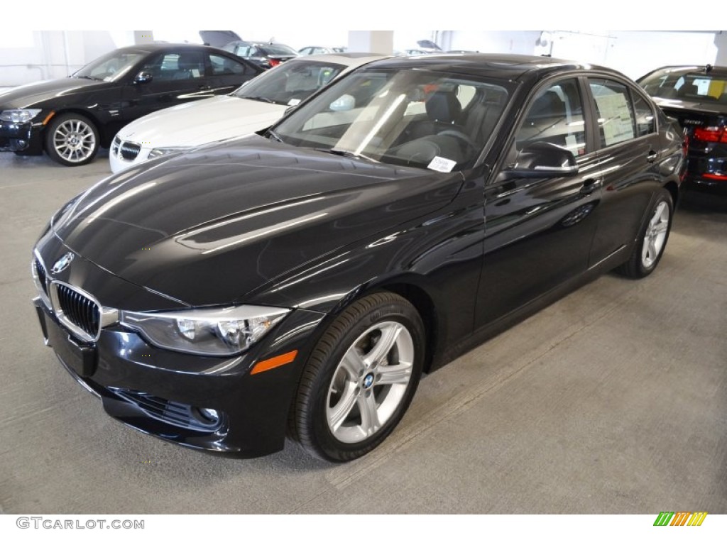 2012 3 Series 328i Sedan - Black Sapphire Metallic / Black photo #9