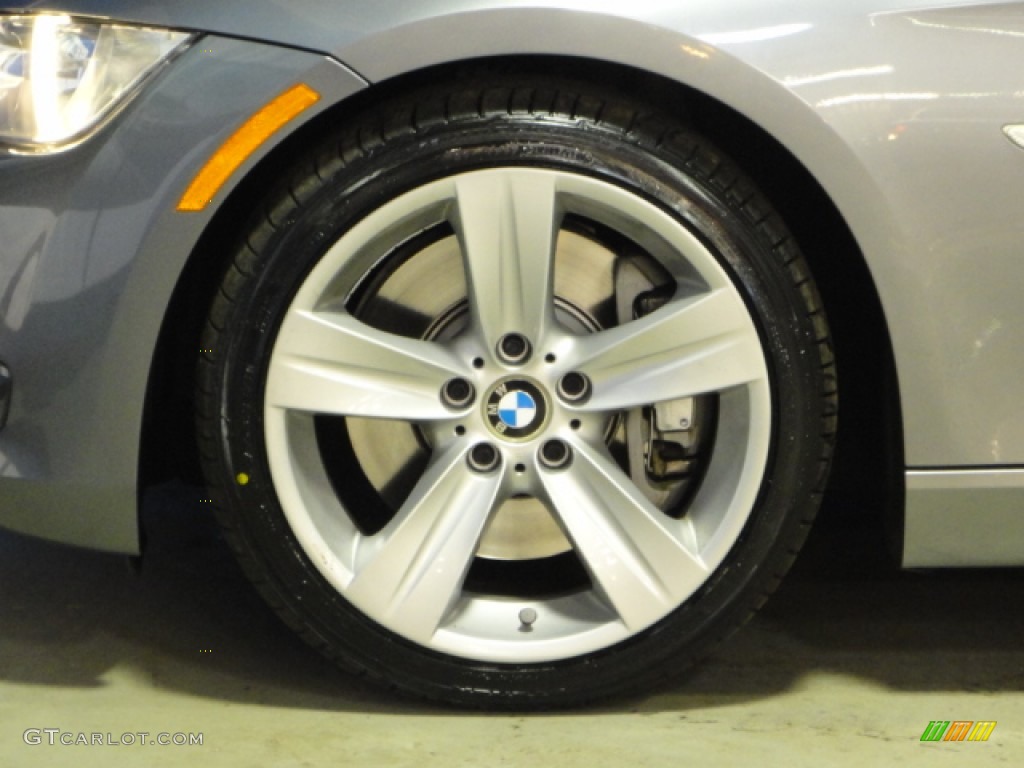 2008 3 Series 335i Convertible - Space Grey Metallic / Saddle Brown/Black photo #32