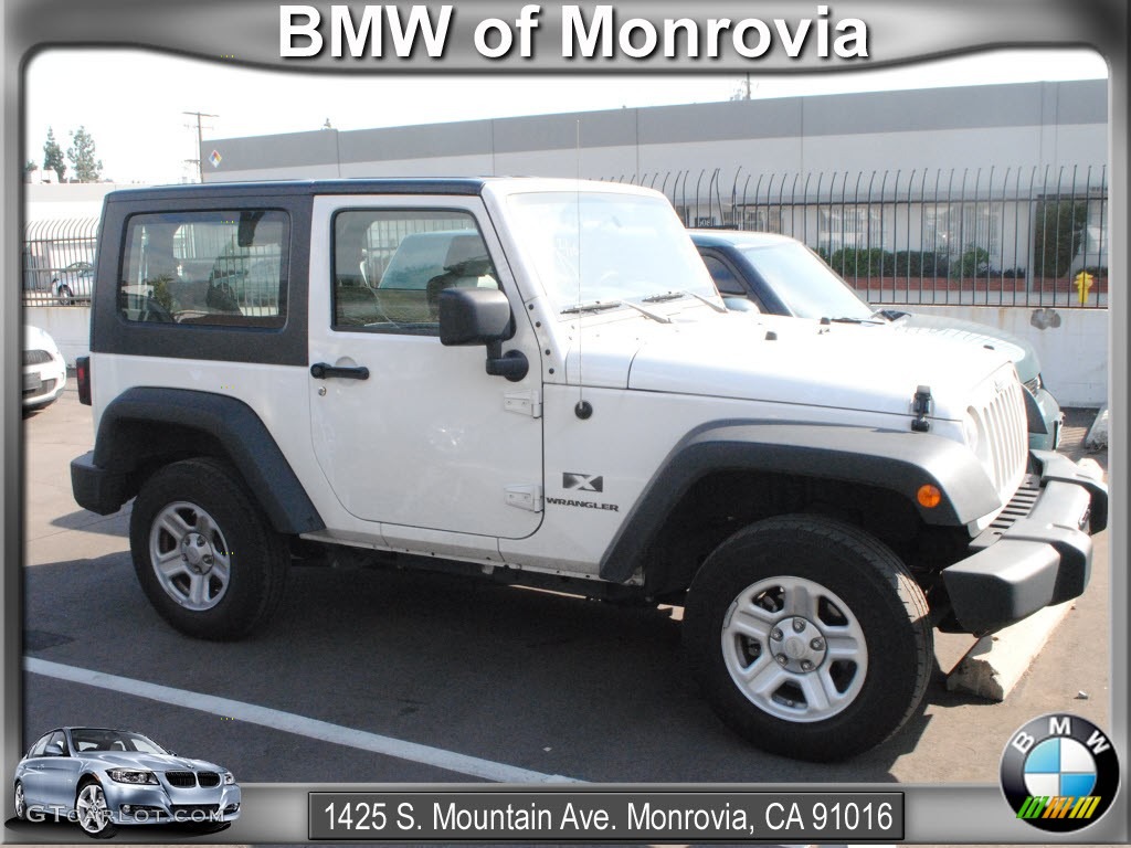 Stone White Jeep Wrangler