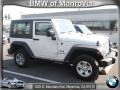 2009 Stone White Jeep Wrangler X 4x4  photo #1