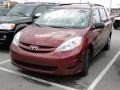 2010 Salsa Red Pearl Toyota Sienna LE  photo #13