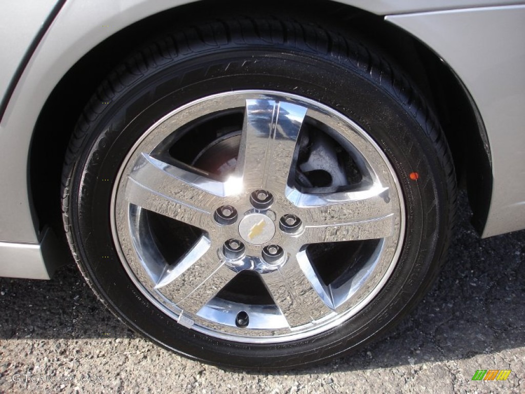 2006 Malibu LTZ Sedan - Silverstone Metallic / Titanium Gray photo #8