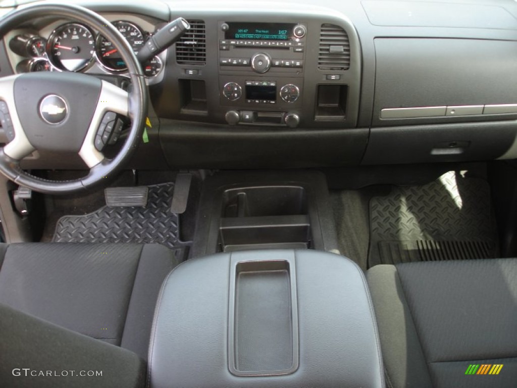 2010 Silverado 1500 LT Crew Cab - Blue Granite Metallic / Ebony photo #12