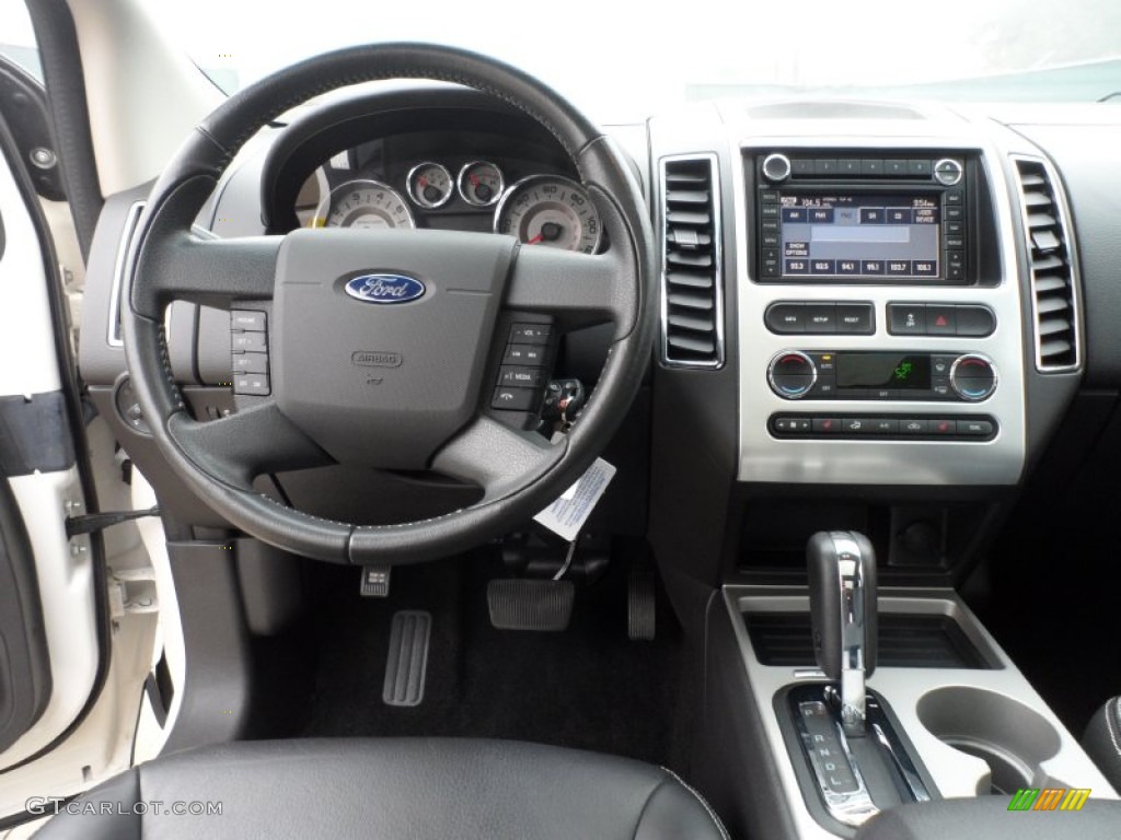 2008 Ford Edge Limited Charcoal Dashboard Photo #61064383