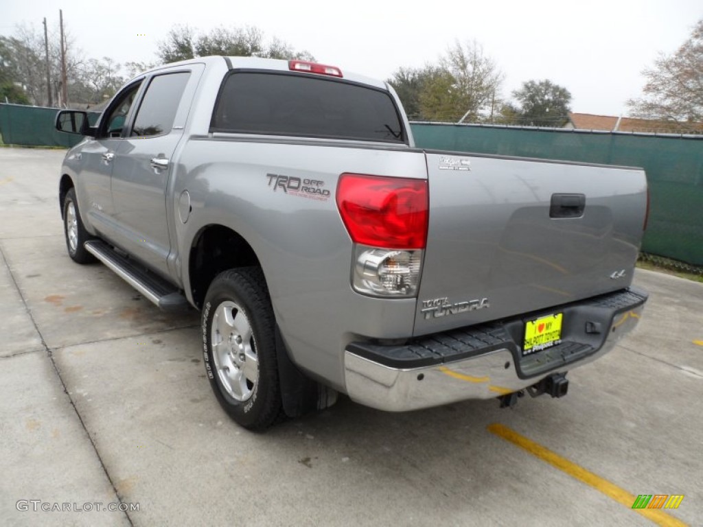 2007 Tundra Limited CrewMax 4x4 - Silver Sky Metallic / Graphite Gray photo #5