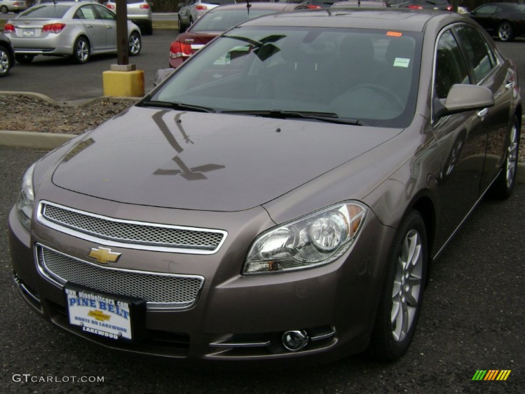 2012 Malibu LTZ - Mocha Steel Metallic / Ebony photo #1