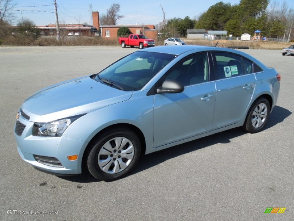 Ice Blue Metallic 2012 Chevrolet Cruze LS Exterior Photo #61064863