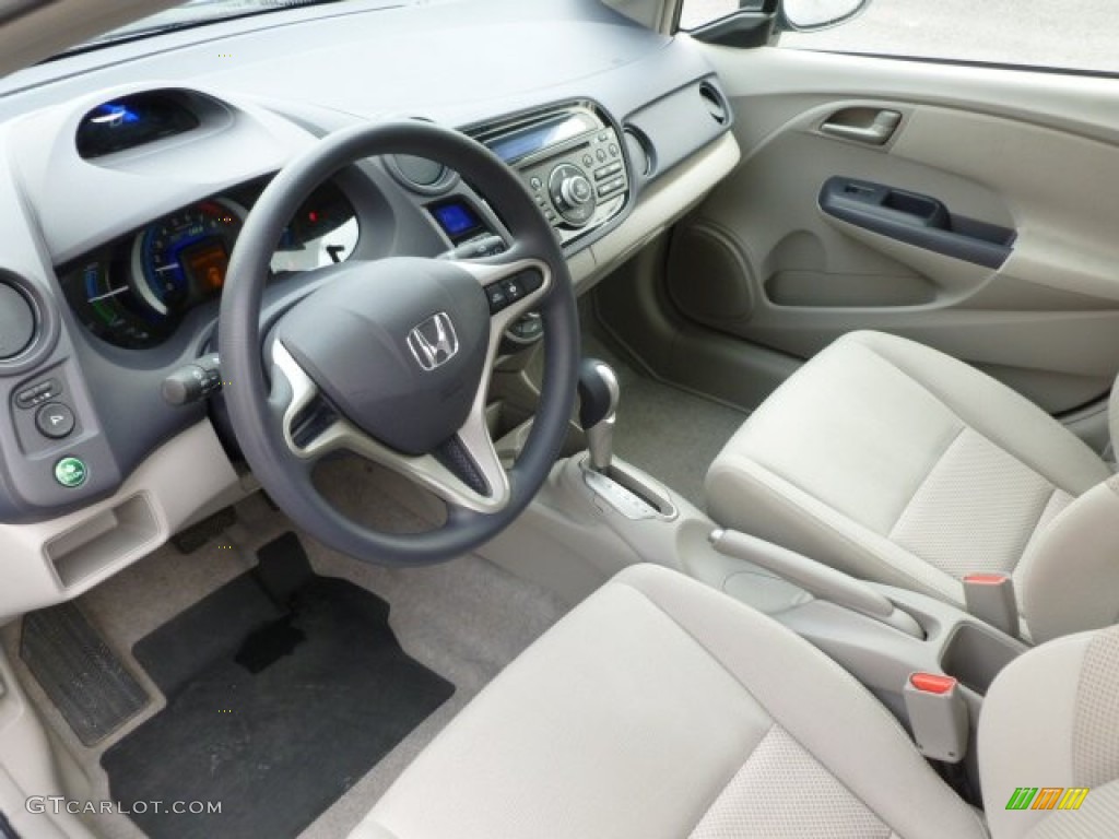 Gray Interior 2010 Honda Insight Hybrid LX Photo #61066528